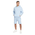 Light Blue - Pack Shot - Crosshatch Mens Emmson Hoodie