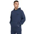 Navy - Front - Crosshatch Mens Emmson Hoodie