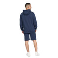 Navy - Back - Crosshatch Mens Emmson Hoodie