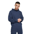 Navy - Lifestyle - Crosshatch Mens Emmson Hoodie