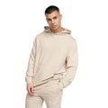 Stone - Front - Crosshatch Mens Emmson Hoodie