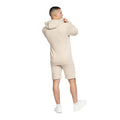 Stone - Back - Crosshatch Mens Emmson Hoodie