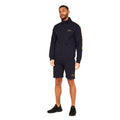 Navy - Lifestyle - Crosshatch Mens Trackside Full Zip Jacket