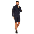 Navy - Pack Shot - Crosshatch Mens Trackside Full Zip Jacket