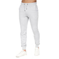 Grey Marl - Front - Crosshatch Mens Karmon Jogging Bottoms