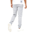 Grey Marl - Back - Crosshatch Mens Mayview Jogging Bottoms