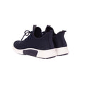 Navy - Back - Crosshatch Mens Rideout Trainers