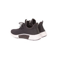 Grey - Back - Crosshatch Mens Rideout Trainers