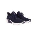 Navy - Front - Crosshatch Mens Rideout Trainers