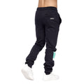 Navy - Back - Crosshatch Mens Chimber Jogging Bottoms