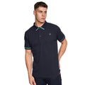 Navy - Front - Duck and Cover Mens Trippere Polo Shirt