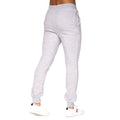 Black-Grey Marl - Back - Crosshatch Mens Traymax Jogging Bottoms (Pack of 2)