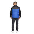 Blue - Back - Crosshatch Mens Presnell High-Neck Gilet