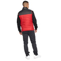 Red - Back - Crosshatch Mens Presnell High-Neck Gilet