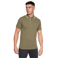 Olive - Front - Duck and Cover Mens Samtra Polo Shirt