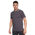 Charcoal - Front - Duck and Cover Mens Samtra Polo Shirt