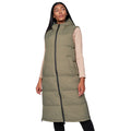 Olive - Front - Crosshatch Womens-Ladies Alaiya Gilet