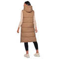 Camel - Back - Crosshatch Womens-Ladies Alaiya Gilet