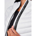 Off White - Pack Shot - Crosshatch Womens-Ladies Denmoore Jacket