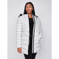 Off White - Close up - Crosshatch Womens-Ladies Denmoore Jacket