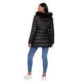 Black - Back - Crosshatch Womens-Ladies Denmoore Jacket