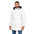 Putty - Front - Crosshatch Mens Daydream Parka