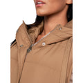 Camel - Side - Crosshatch Womens-Ladies Samantha Gilet