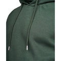 Jungle Green - Side - Juice Mens Venmark Snood Collar Hoodie