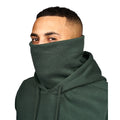 Jungle Green - Pack Shot - Juice Mens Venmark Snood Collar Hoodie