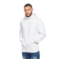 White - Front - Juice Mens Venmark Snood Collar Hoodie