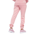 Pink - Back - Crosshatch Womens-Ladies Genova Tracksuit Bottoms