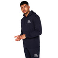 Navy - Side - Born Rich Mens Fontaine Hoodie