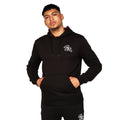 Black - Front - Born Rich Mens Fontaine Hoodie