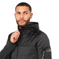 Black - Lifestyle - Duck and Cover Mens Menworth Full Zip Jacket