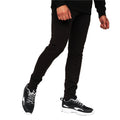 Black - Side - Born Rich Mens Fontaine Jogging Bottoms