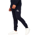 Navy - Front - Born Rich Mens Fontaine Jogging Bottoms