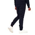 Navy - Back - Born Rich Mens Fontaine Jogging Bottoms