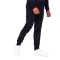 Navy - Side - Born Rich Mens Fontaine Jogging Bottoms