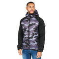 Dark - Front - Duck and Cover Mens Quagmoore Camo Jacket