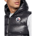 Black - Side - Born Rich Mens Mateo Gilet