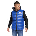 Mid Blue - Front - Born Rich Mens Mateo Gilet