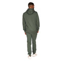 Khaki-Stone - Back - Crosshatch Mens Traymax Oversized Hoodie (Pack of 2)