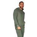 Khaki-Stone - Pack Shot - Crosshatch Mens Traymax Oversized Hoodie (Pack of 2)