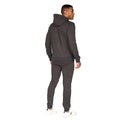 Red-Charcoal - Back - Crosshatch Mens Traymax Oversized Hoodie (Pack of 2)