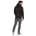 Black - Back - Duck and Cover Mens Raylan Hoodie