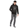 Black - Lifestyle - Duck and Cover Mens Raylan Hoodie