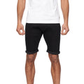 Black - Front - Duck and Cover Mens Zeki Shorts