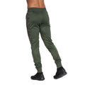 Dark Green - Back - Crosshatch Mens Fennelly Jogging Bottoms