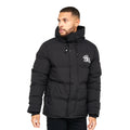 Black - Front - Born Rich Mens Bacuna Padded Jacket