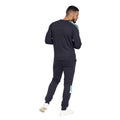 Navy - Back - Crosshatch Mens Grassmeere Sweatshirt